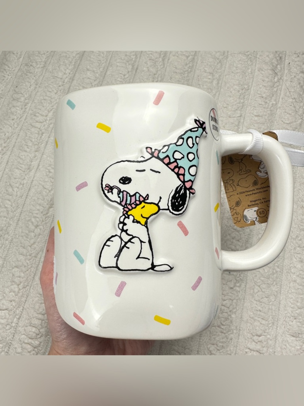 Rae Dunn Peanuts Mug